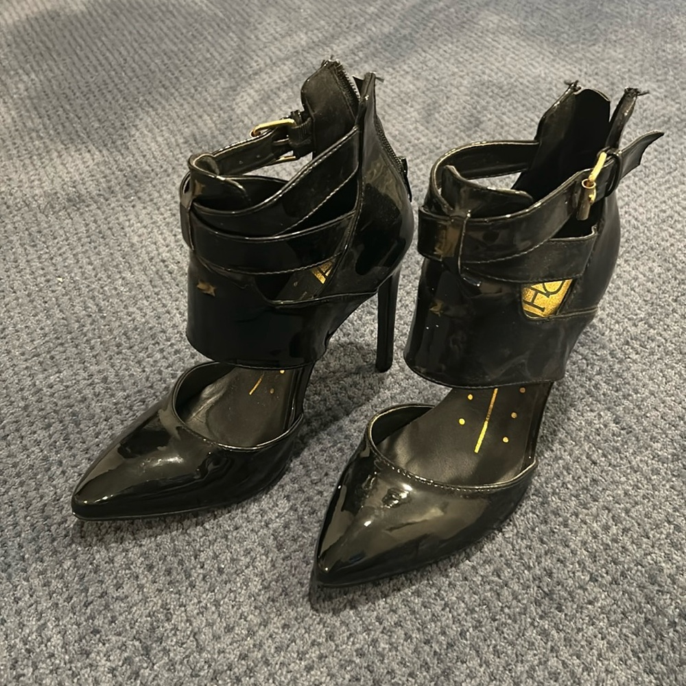 Black patent sexy heel from RFH